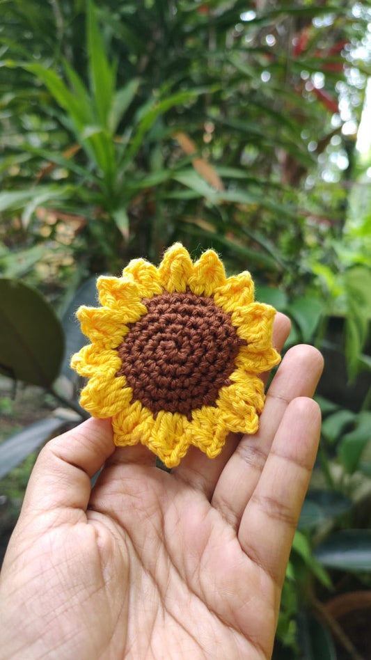 Crochet Brooch Pin