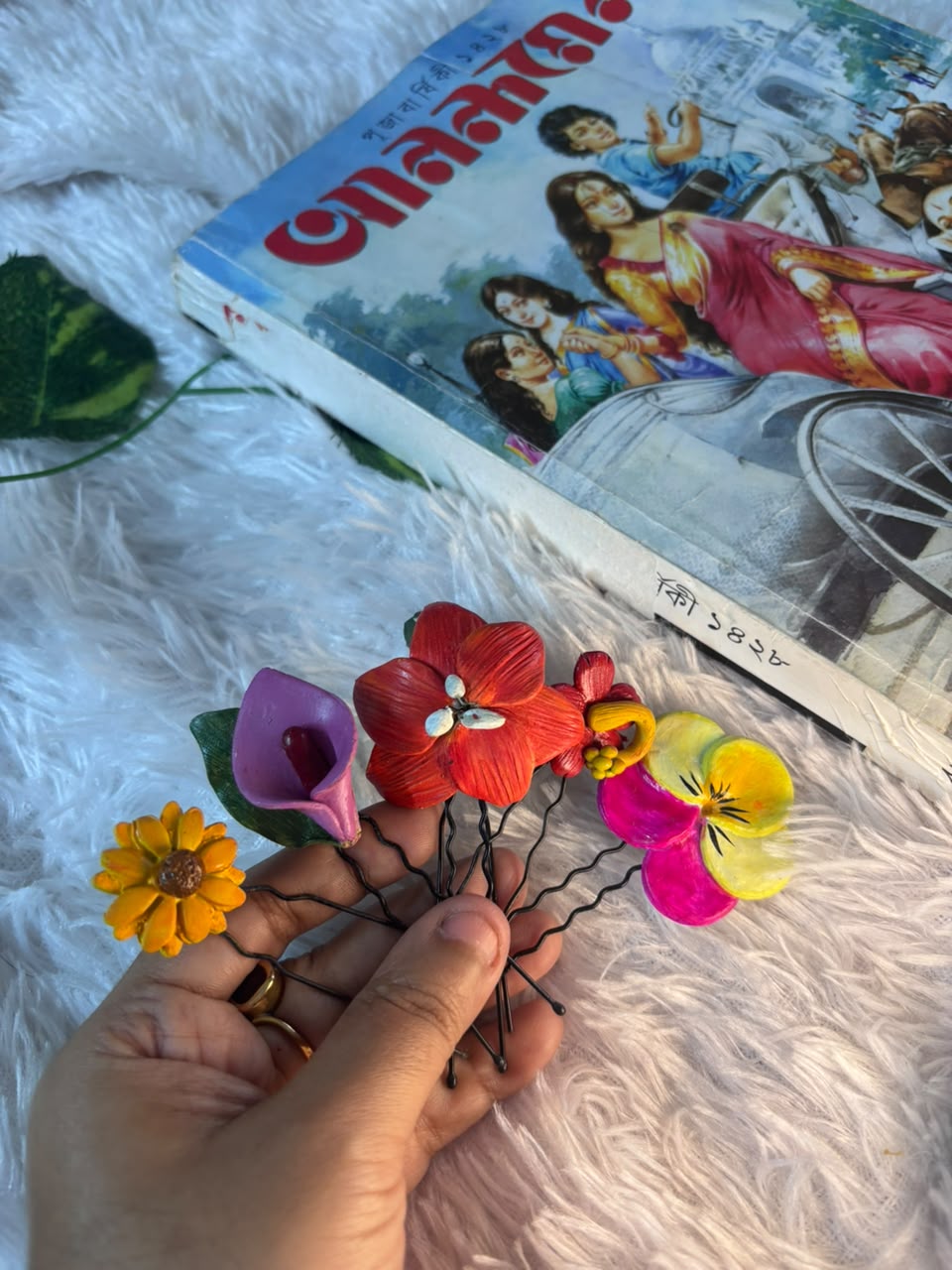Clay Hair Pin