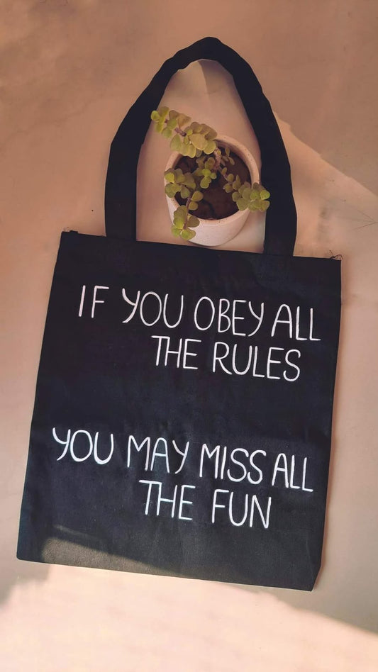 Tote Bag - Rules & Fun