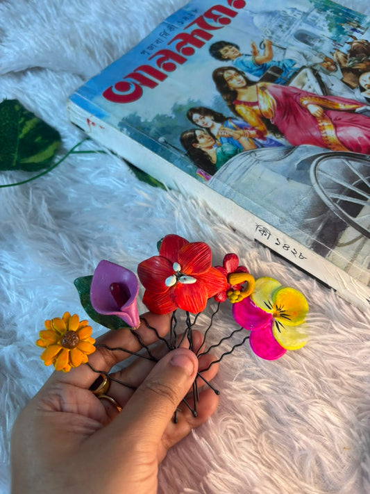 Clay Hair Pin
