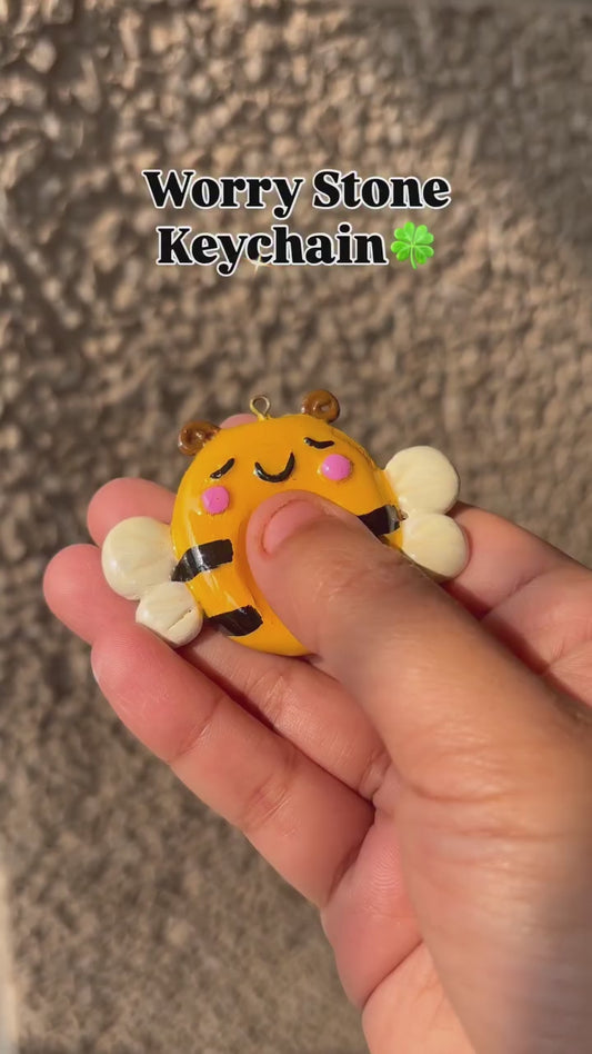 Worry Stone Keychain